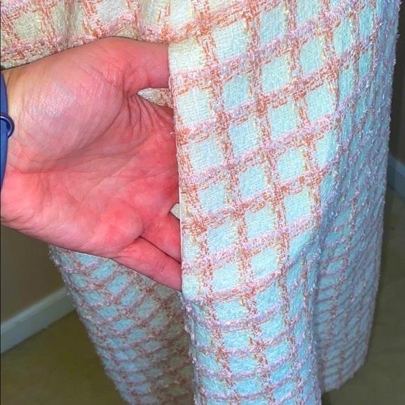 NWT Gal Meets Glam Evangeline windowpane dress - Picture 11 of 16